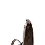 Borsa a tracolla uomo in vera pelle Made in Italy 5552-Tmoro I Fratelli