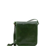 Borsa a tracolla uomo in vera pelle Made in Italy 5552-Verde I Fratelli