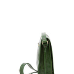 Borsa a tracolla uomo in vera pelle Made in Italy 5552-Verde I Fratelli