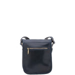 Borsa a tracolla da uomo in vera pelle Made in Italy 5554-Blu I Fratelli