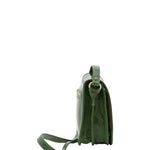 Borsa a tracolla da uomo in vera pelle Made in Italy 5554-Verde I Fratelli