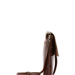 Borsa a tracolla uomo in vera pelle Made in Italy 5555-Marrone I Fratelli