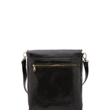 Borsa a tracolla uomo in vera pelle Made in Italy 5555-Nero I Fratelli
