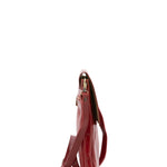 Borsa a tracolla uomo in vera pelle Made in Italy 5555-Rosso I Fratelli