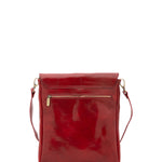 Borsa a tracolla uomo in vera pelle Made in Italy 5555-Rosso I Fratelli