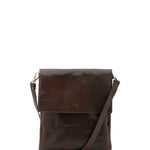 Borsa a tracolla uomo in vera pelle Made in Italy 5555-Tmoro I Fratelli