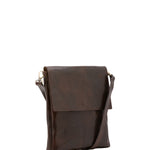 Borsa a tracolla uomo in vera pelle Made in Italy 5555-Tmoro I Fratelli