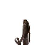 Borsa a tracolla uomo in vera pelle Made in Italy 5555-Tmoro I Fratelli