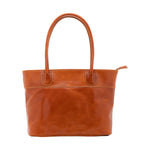 Borsa a tracolla da uomo in vera pelle 100% pelle 5562-Cognac I Fratelli