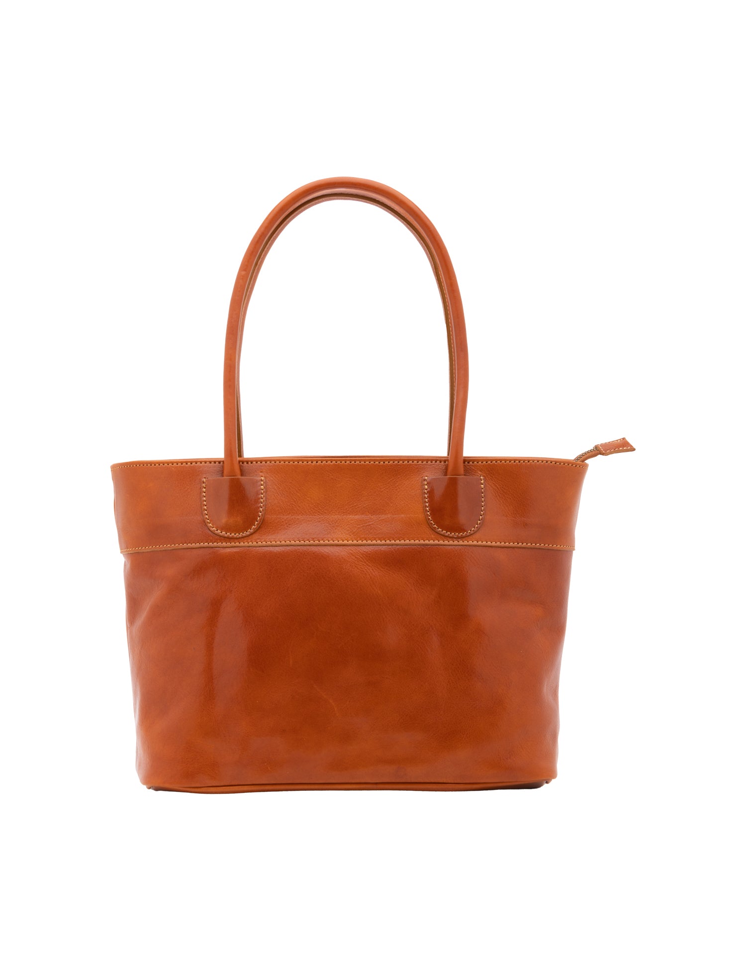 Borsa a tracolla da uomo in vera pelle 100% pelle 5562-Cognac I Fratelli