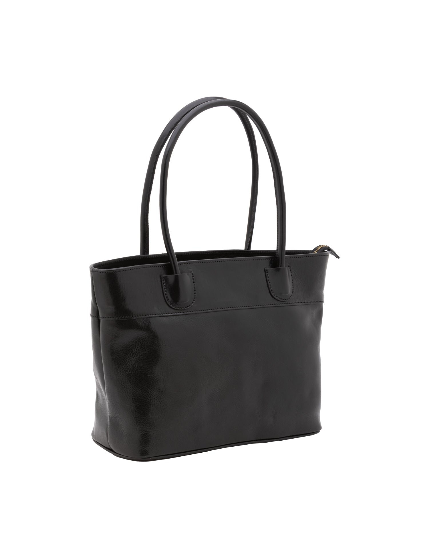 Borsa a tracolla da uomo in vera pelle 100% pelle 5562-Nero I Fratelli