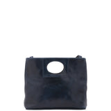 Borsa a tracolla da donna Vera pelle 5563-Blu I Fratelli