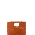 Borsa a tracolla da donna Vera pelle 5563-Cognac I Fratelli