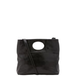 Borsa a tracolla da donna Vera pelle 5563-Nero I Fratelli