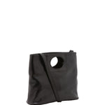 Borsa a tracolla da donna Vera pelle 5563-Nero I Fratelli