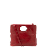 Borsa a tracolla da donna Vera pelle 5563-Rosso I Fratelli