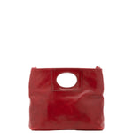 Borsa a tracolla da donna Vera pelle 5563-Rosso I Fratelli