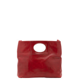 Borsa a tracolla da donna Vera pelle 5563-Rosso I Fratelli