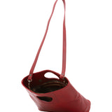 Borsa a tracolla da donna Vera pelle 5563-Rosso I Fratelli