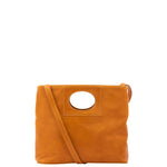 Borsa a tracolla da donna Vera pelle 5563-Senape I Fratelli