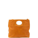 Borsa a tracolla da donna Vera pelle 5563-Senape I Fratelli