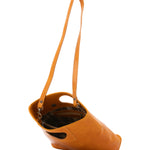 Borsa a tracolla da donna Vera pelle 5563-Senape I Fratelli