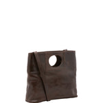 Borsa a tracolla da donna Vera pelle 5563-Tmoro I Fratelli