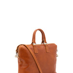 Borsa da lavoro uomo in vera pelle Made in Italy 5565-Cognac I Fratelli