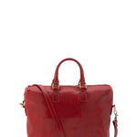 Borsa da lavoro uomo in vera pelle Made in Italy 5565-Rosso I Fratelli