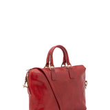 Borsa da lavoro uomo in vera pelle Made in Italy 5565-Rosso I Fratelli