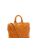Men's Work Bag In Genuine Leather Made in Italy 37x27x6 cm