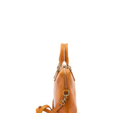 Men's Work Bag In Genuine Leather Made in Italy 37x27x6 cm