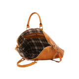 Men's Work Bag In Genuine Leather Made in Italy 37x27x6 cm