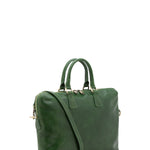 Borsa da lavoro uomo in vera pelle Made in Italy 5565-Verde I Fratelli