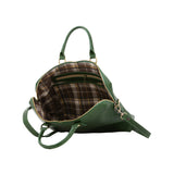 Borsa da lavoro uomo in vera pelle Made in Italy 5565-Verde I Fratelli