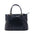 Borsa a tracolla da donna 100% pelle 5566-Blu I Fratelli