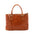 Borsa a tracolla da donna 100% pelle 5566-Cognac I Fratelli