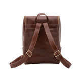 Borsa a spalla da donna Vera pelle 5567-Marrone I Fratelli