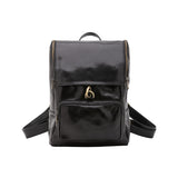 Borsa a spalla da donna Vera pelle 5567-Nero I Fratelli