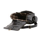 Borsa a spalla da donna Vera pelle 5567-Nero I Fratelli