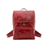Borsa a spalla da donna Vera pelle 5567-Rosso I Fratelli