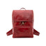 Borsa a spalla da donna Vera pelle 5567-Rosso I Fratelli