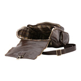 Borsa a spalla da donna Vera pelle 5567-Tmoro I Fratelli