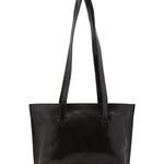 Borsa a spalla da donna 100% pelle 5571-Nero I Fratelli