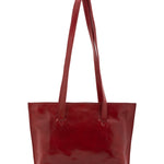 Borsa a spalla da donna 100% pelle 5571-Rosso I Fratelli