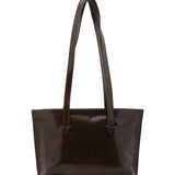 Borsa a spalla da donna 100% pelle 5571-Tmoro I Fratelli