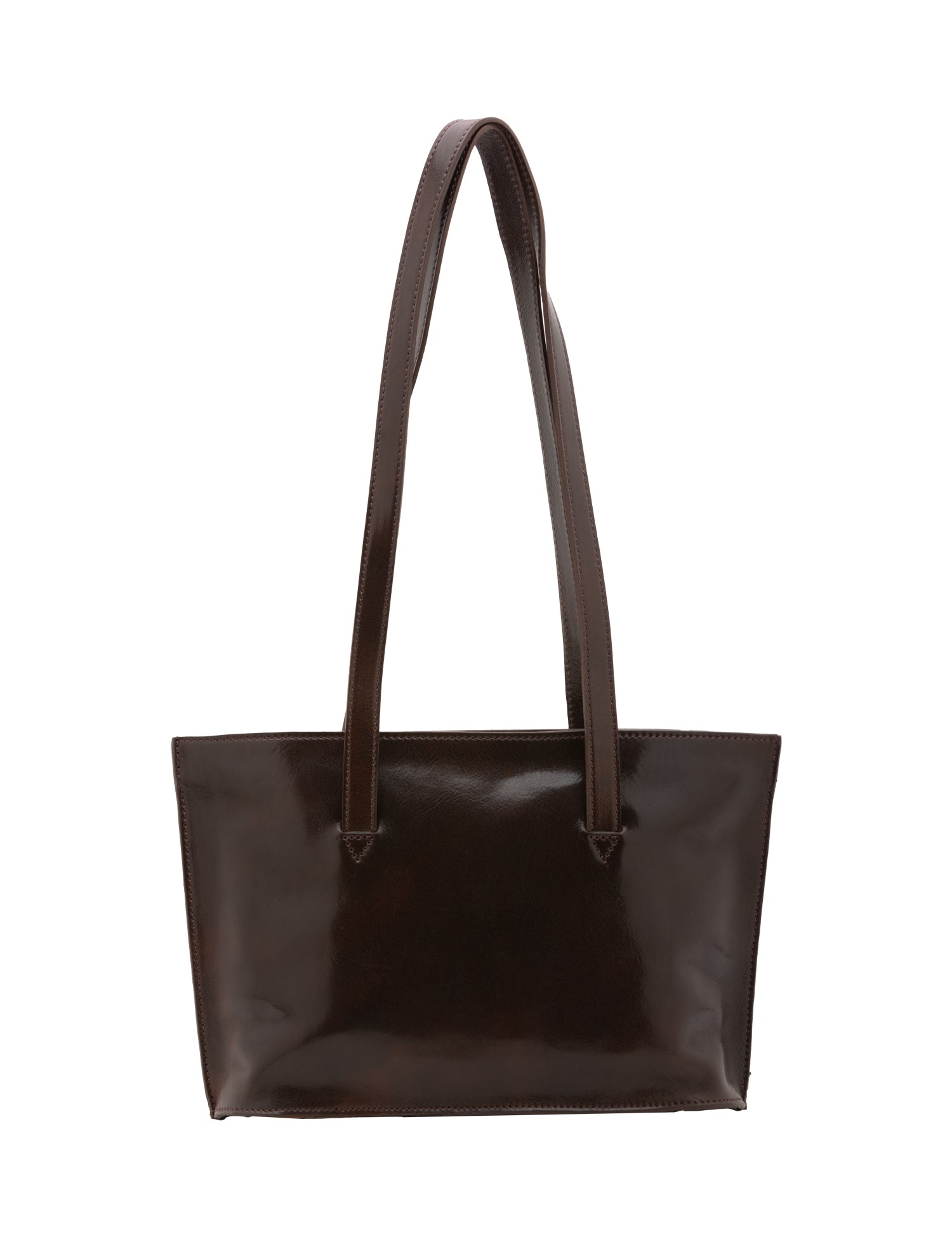 Borsa a spalla da donna 100% pelle 5571-Tmoro I Fratelli