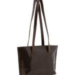 Borsa a spalla da donna 100% pelle 5571-Tmoro I Fratelli