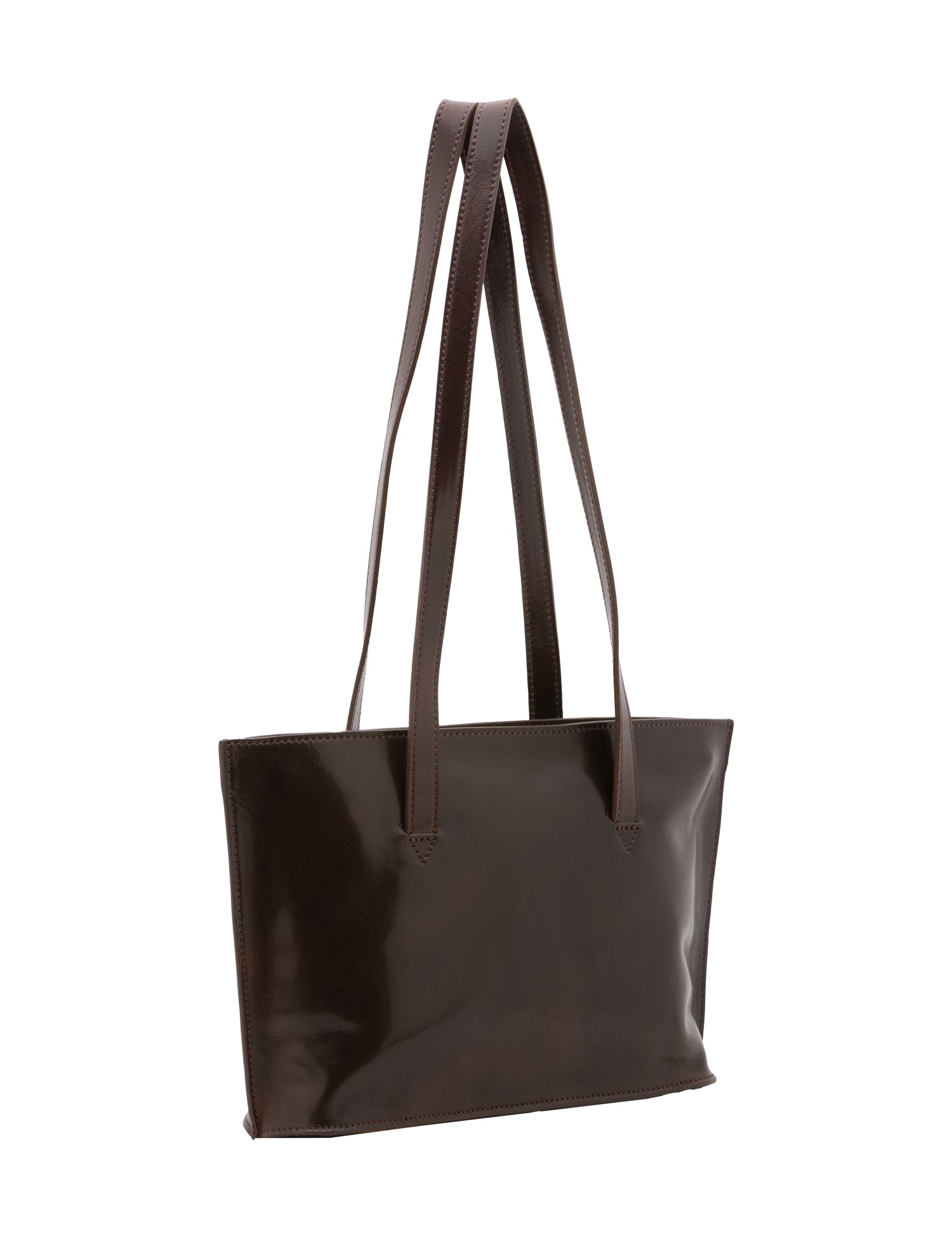 Borsa a spalla da donna 100% pelle 5571-Tmoro I Fratelli