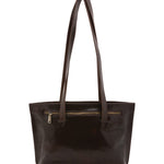 Borsa a spalla da donna 100% pelle 5571-Tmoro I Fratelli